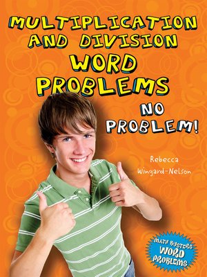 cover image of Multiplication and Division Word Problems